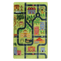 Detský koberec Green Small Town 140 × 190 cm