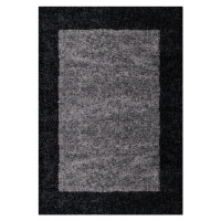 Kusový koberec Life Shaggy 1503 anthracit Rozmery koberca: 300x400