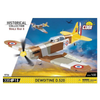 Cobi II WW Dewoitine D.520, 1:32, 335 k, 1 f