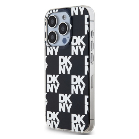DKNY PC/TPU Checkered Pattern Apple iPhone 15 Pro Max DKHCP15XHDLCEK Black