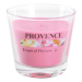 Provence Vonná sviečka v skle PROVENCE 35 hodín tropické kvety
