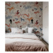 WALLCOLORS Oriental Animals Beige  wallpaper - tapeta POVRCH: Prowall Sand