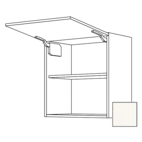 Kuchynská skrinka horní Naturel Erika24 výklopná 60x72x35 cm bílá lesk 450.WM601