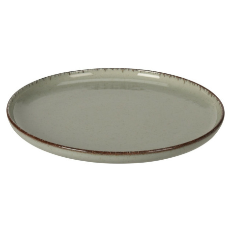 EH Porcelánový plytký tanier Light Green, 24 cm
