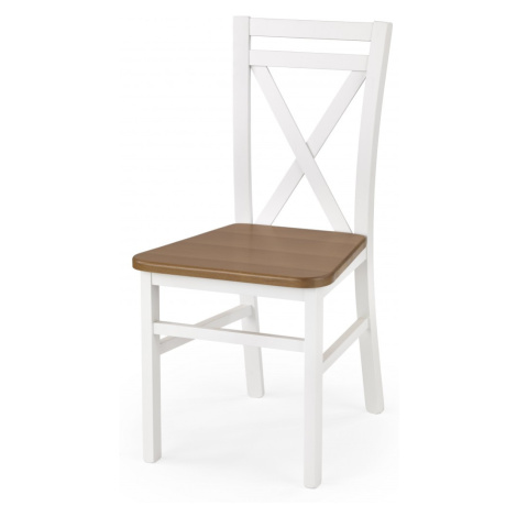 Jedálenská stolička Mariah 2 biela/jelša Halmar