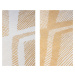 Kusový koberec Gemini 106017 Ochre z kolekce Elle – na ven i na doma - 80x150 cm ELLE Decoration