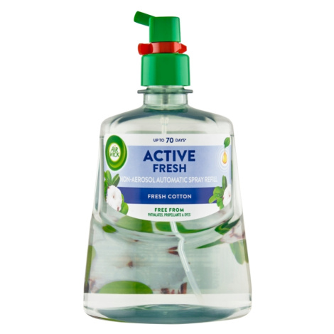 AIR WICK Active Fresh Náplň na vodnej báze do automatického difuzéra Svieža bavlna 228 ml