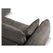 Sivá rohová pohovka (pravý roh) Matera – Cosmopolitan Design