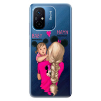 Odolné silikónové puzdro iSaprio - Mama Mouse Blond and Girl - Xiaomi Redmi 12C