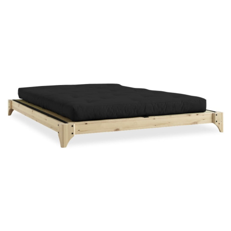 Dvojlôžková posteľ z borovicového dreva s roštom 140x200 cm Elan – Karup Design