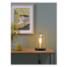 Čierna stolová lampa so skleneným tienidlom (výška 30 cm) Seattle – it&#39;s about RoMi