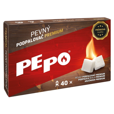 PE-PO Pevný podpaľovač Premium vôňa Arctic, 40 podpalov