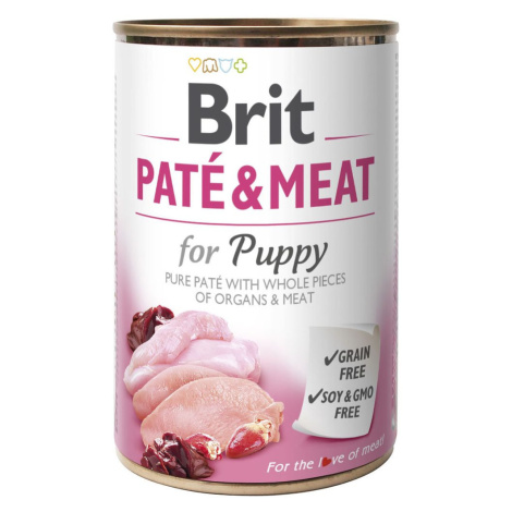 Brit konzerva Paté & Meat for Puppy 800 g | Konzerva pre psov