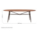 Jedálenský stôl z orechového dreva 104x219 cm New Foundry – Premier Housewares