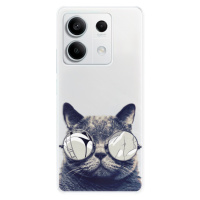 Odolné silikónové puzdro iSaprio - Crazy Cat 01 - Xiaomi Redmi Note 13 5G