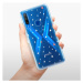 Odolné silikónové puzdro iSaprio - Abstract Triangles 02 - white - Huawei Honor 9X