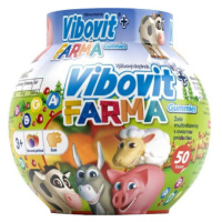 VIBOVIT + Farma Gummies želé s ovocnou príchuťou 50 ks