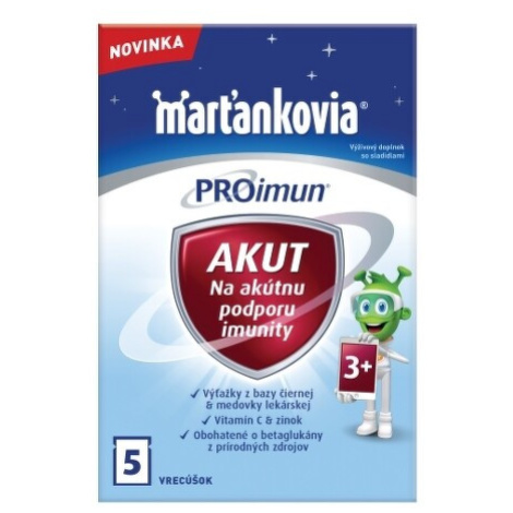 WALMARK Marťankovia PROimun akut 5 vrecúšok