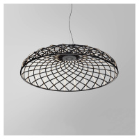 FLOS Skynest LED závesné svetlo antracit Ø 90,4 cm plast