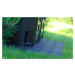EASY SQUARE záhradné dlaždice 1,5 m2, čierna IES40 PRIES40-S411