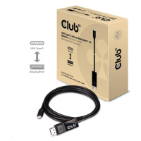Club3D Kábel USB typu C na DisplayPort 1.4 8K 60Hz (M/M), 1,8 m
