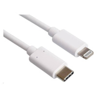 PREMIUMCORD Apple Lightning - USB-C™ USB nabíjací a dátový kábel MFi pre Apple iPhone/iPad, 0,5 