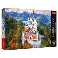 Trefl Puzzle 1000 Premium Plus - Foto Odysea: Zámok Neuschwanstein, Nemecko