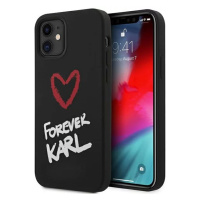 Kryt Karl Lagerfeld KLHCP12SSILKRBK iPhone 12 mini 5,4