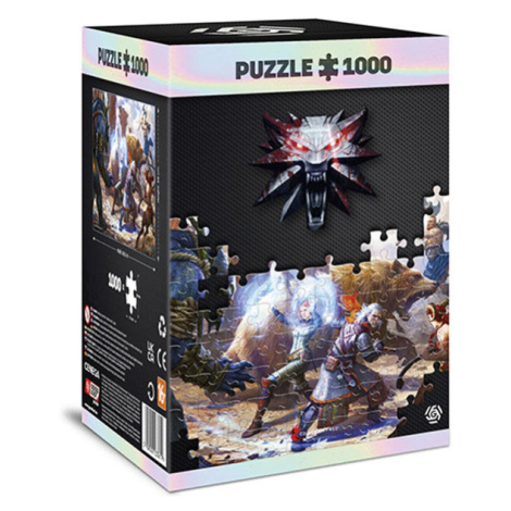 Witcher: Geralt & Triss in Battle Puzzle 1000 ks (Good Loot)