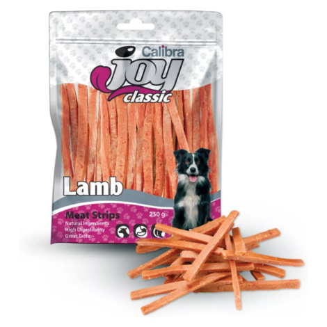 CALIBRA Joy Classic Lamb Strips jahňacie prúžky pre psov 250 g