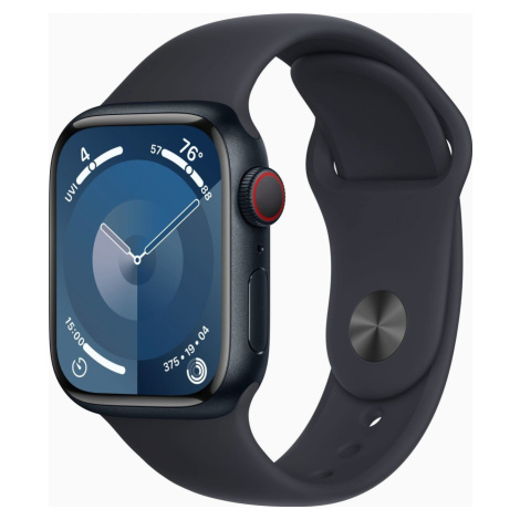 Apple Watch Series 9 GPS + Cellular 45mm Midnight, MRMD3QC/A (M/L)