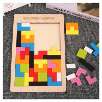 Drevené puzzle, drevený tetris
