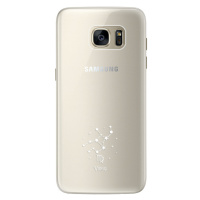 Silikónové puzdro iSaprio - čiré - Panna - Samsung Galaxy S7 Edge