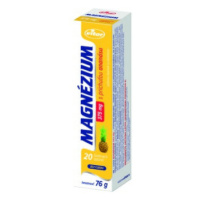 VITAR Magnézium 375 mg s príchuťou ananásu 20 šumivých tabliet