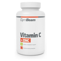 Vitamín C + zinok - GymBeam, 120tbl