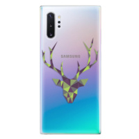 Odolné silikónové puzdro iSaprio - Deer Green - Samsung Galaxy Note 10+