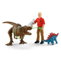 Schleich Útok Tyranosaura Rexa