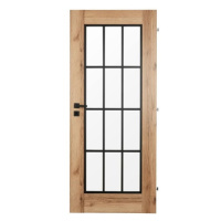 Interiérové dvere Naturel Zaria pravé 90 cm dub natura ZARIA5CPLDN90P