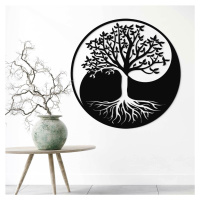 Drevený strom života na stenu - Symbióza