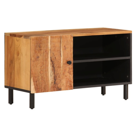 vidaXL TV skrinka 80x33x46 cm akáciový masív