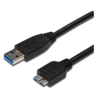 PremiumCord kábel USB A 3.0-Micro USB B 2m