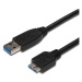 PremiumCord kábel USB A 3.0-Micro USB B 2m