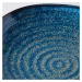 Modrý keramický tanier Mij Indigo, ø 23 cm