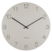 Nástenné hodiny Karlsson KA5762WG 45 cm