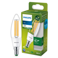 Philips LED žiarovka E14 2,3W 485lm číra 3 000K