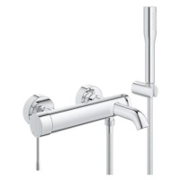 Vaňová batéria Grohe Essence New so sprchovacím setom 150 mm chróm 33628001