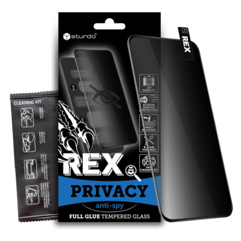 STURDO FMO-1986-IPH-15PRO PRE IPHONE 15 PRO REX OCHRANNE SKLO (PRIVACY FULL GLUE)