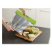 Zelený plastový kryt na potravinovú fóliu s orezávačom Wenko Perfect Cutter