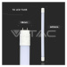 Lineárna LED trubica T8 9W, 4000K, 850lm, 60cm, fixná VT-6072 (V-TAC)