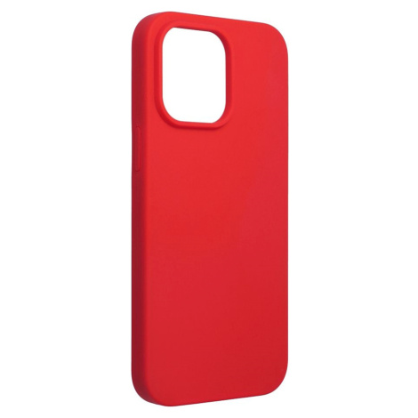 Silikónové puzdro na Apple iPhone 14 Forcell Silicone červené